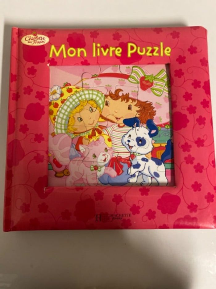 Mon livre puzzle charlotte aux fraises