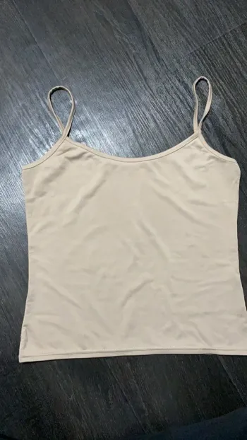 Débardeur beige