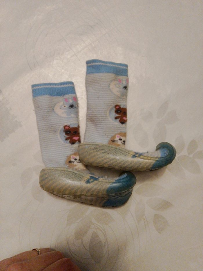 Chaussons chaussettes en 21-22 - photo numéro 4