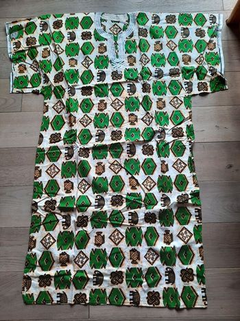 Robe à imprimé africain neuve