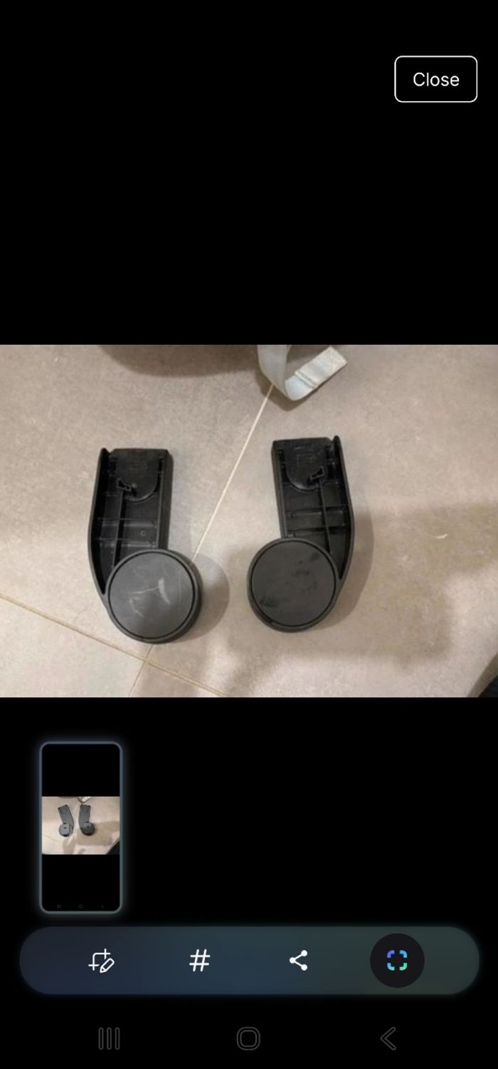 Cybex balios adapter - photo numéro 2