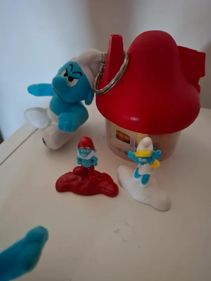 Collection schtroumpfs en peluche McDonald's année 2000 - photo numéro 8