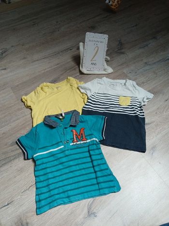 Lot t-shirts Orchestra 23 mois