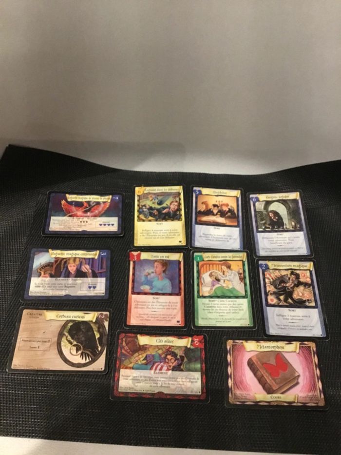 Harry Potter TCG lot 42 cartes  2001-2002 set de base et autres français Wizards - photo numéro 2