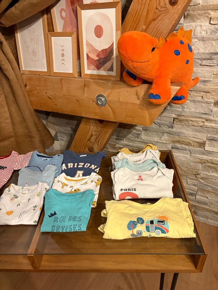 Lot vêtement été 12 mois garçon - photo numéro 2