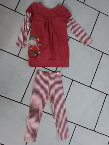 Ensemble leggings plus haut 4 ans