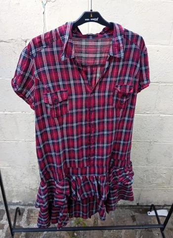 Robe tunique écossaise Mim T46