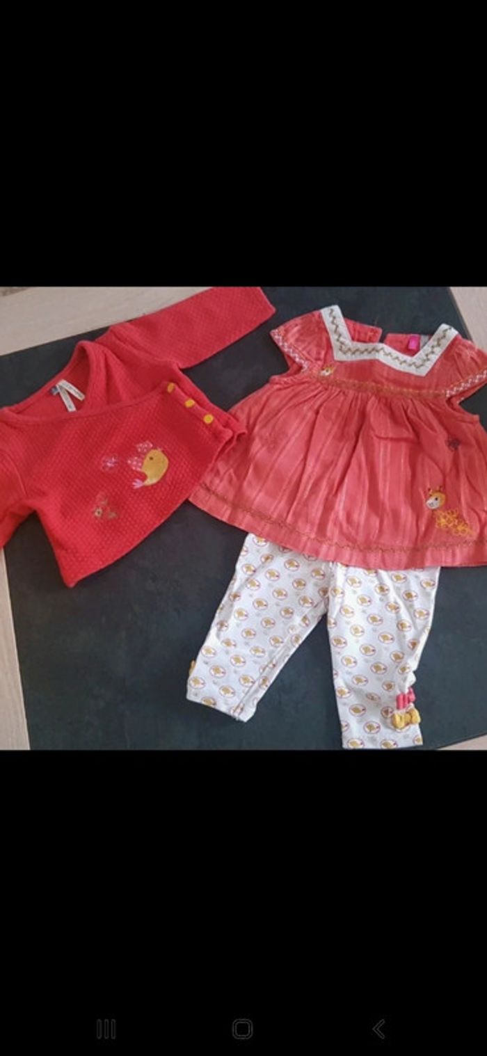 Ensemble 3 pièces poussin 🐤3 mois pâques