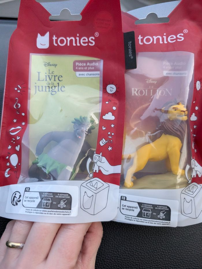 Tonies le roi lion et le livre de la jungle