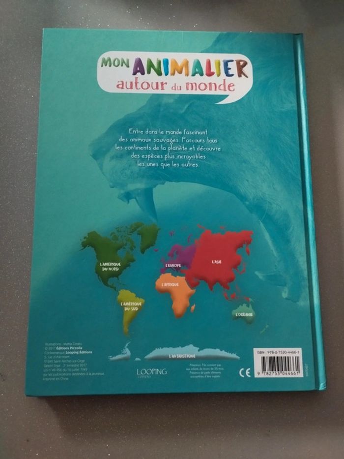 Mon animalier autour du monde - photo numéro 2