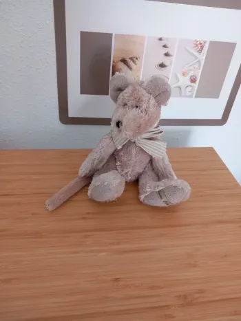 Peluche souris Louise Mansen 21cm