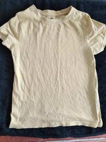 Tee shirt jaune garçon