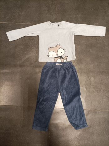 Pyjama 2 ans loup