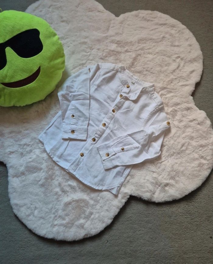 Chemise manches longues garçon 3 ans neuve jamais portée - photo numéro 2