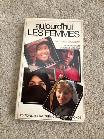 Livre ancien - aujourd’hui les femmes de Gisèle Moreau - féminisme
