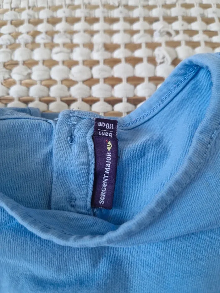 T shirt manche longue sergent Major 5 ans - photo numéro 2