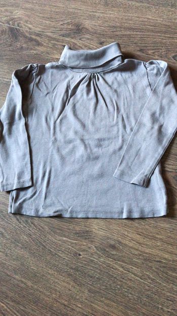 Tee-shirt taupe 4 ans