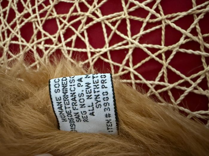 peluche vintage 1986 Humane Society Red - photo numéro 3