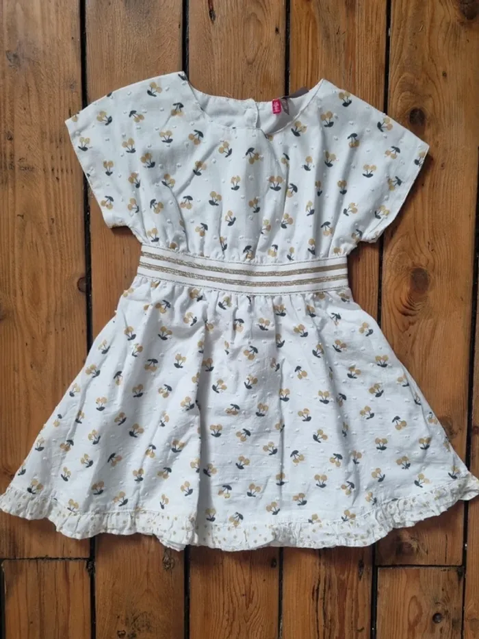Robe été manches courtes 18 mois 81cm