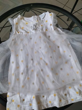 Robe avec tulle Disney 6 mois