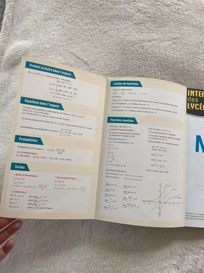 Livre manuel scolaire prépa bac terminale S (maths) - photo numéro 4