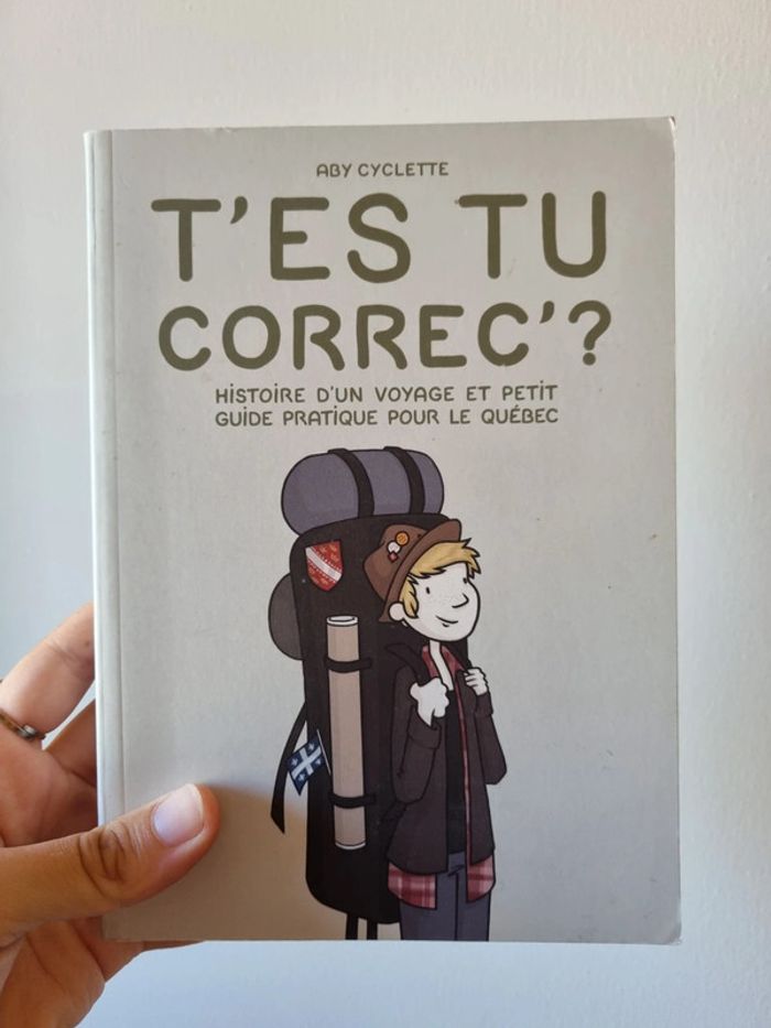 Livre T'es tu correc'? Et sa carte postale