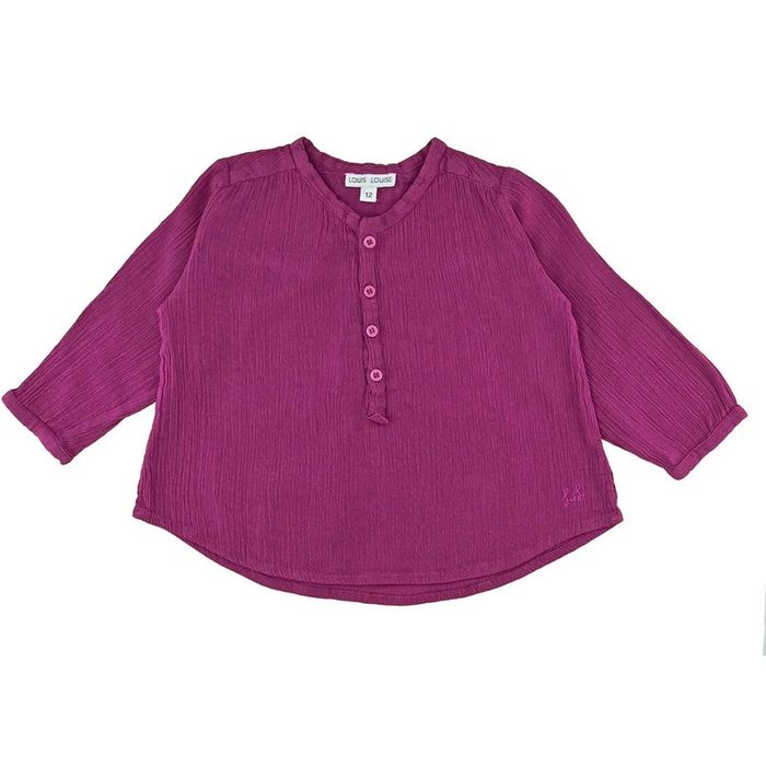 Louis Louise Blouse à manches longues 12 mois