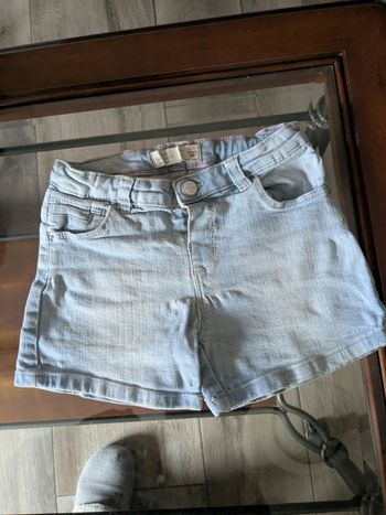 Short jean fille 2/3 ans