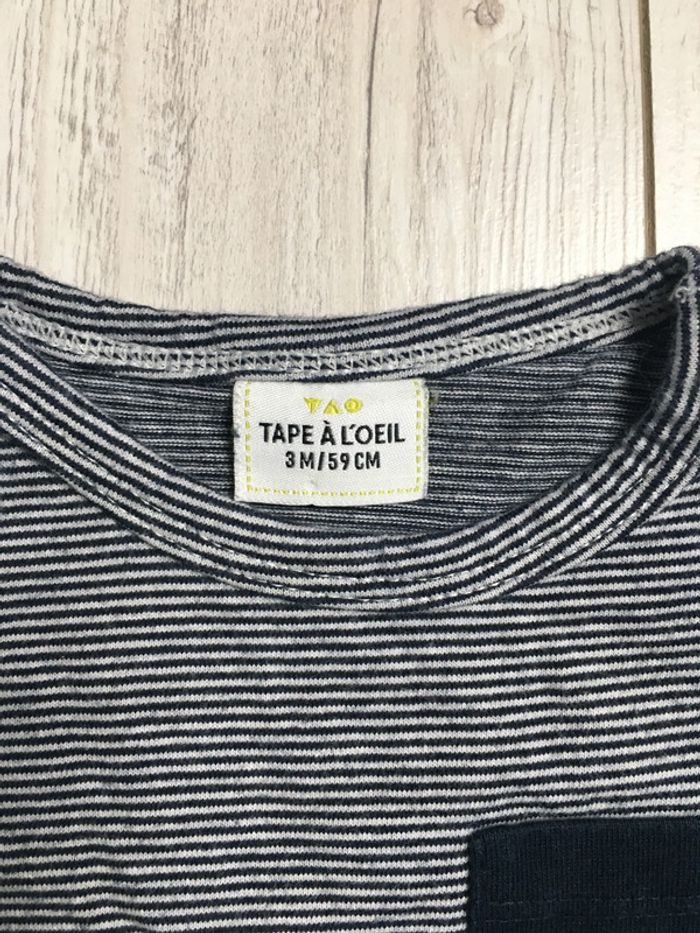 Teeshirt tape à l’œil 3 mois - photo numéro 2