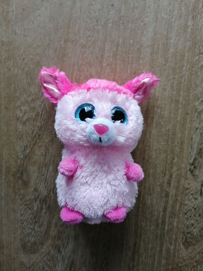Petite peluche rose Ty - photo numéro 2