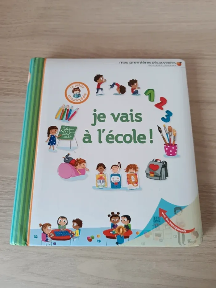 Livre Je vais a l'école