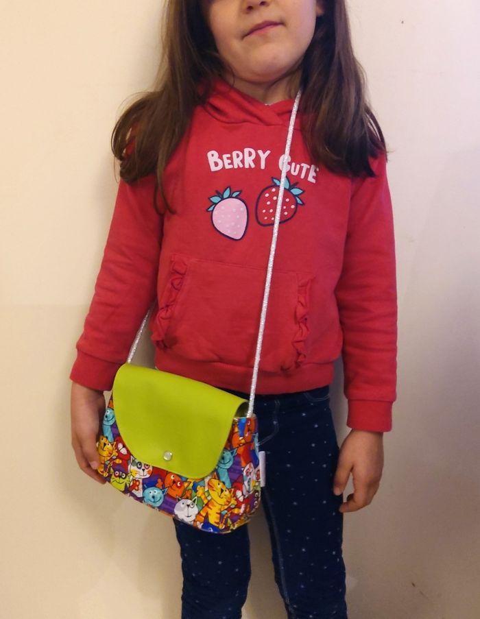 Sac à main fillette Denim - photo numéro 3