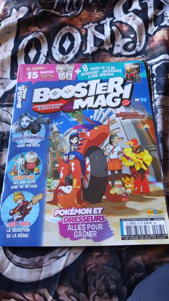 Booster Mag N°23 magazine jeux vidéo Pokémon
