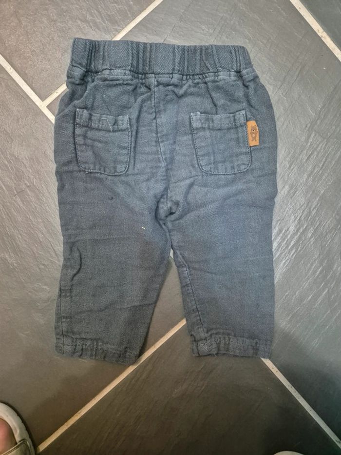 Pantalon gris bleu - photo numéro 2