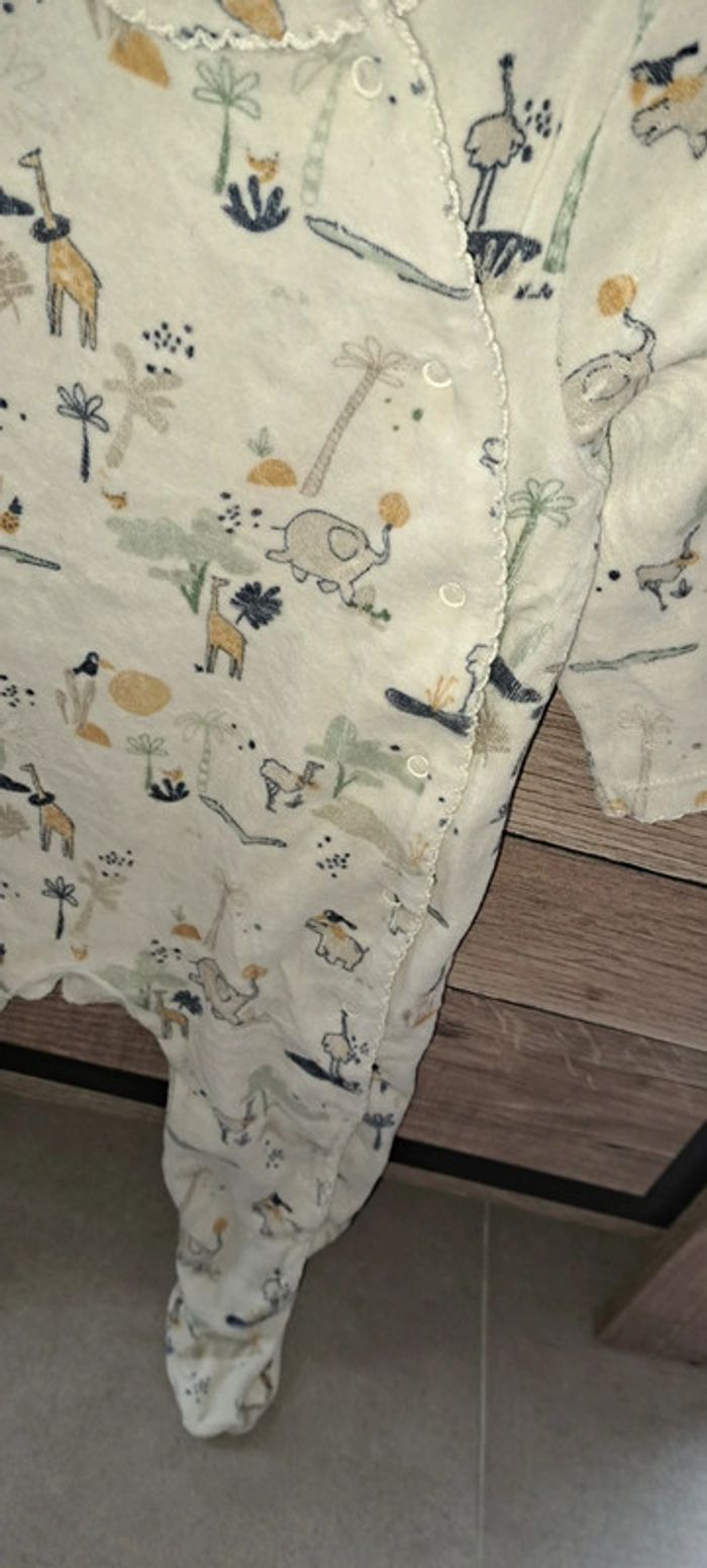 Pyjama une pièce Tape à l'œil 12 mois - photo numéro 2