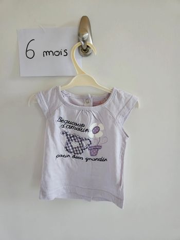Tee-shirt 6 mois