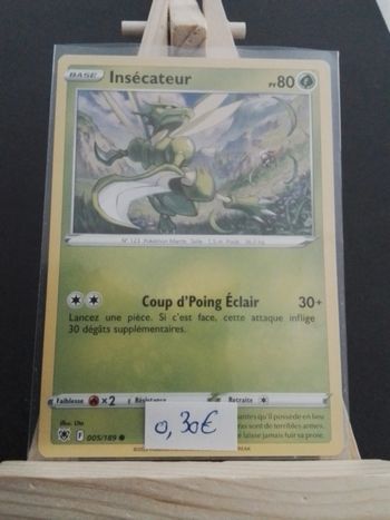 Carte Pokémon Insécateur 5/189