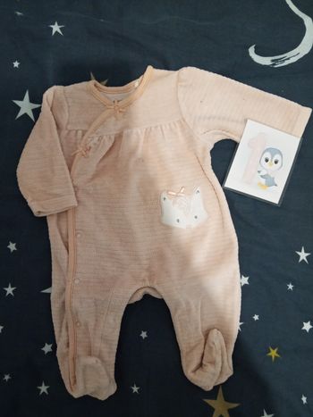 Pyjama "renard" (1) _ 1 mois