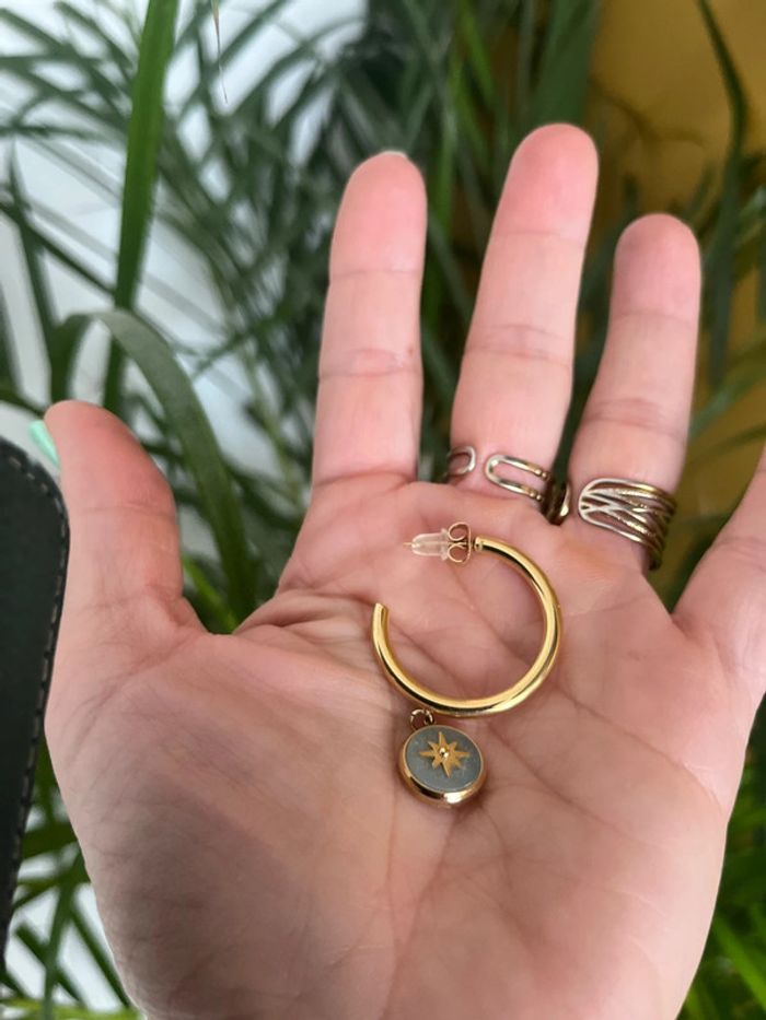 1 boucle d’oreille Zag - photo numéro 5