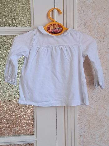Blouse col Claudine 9 mois 