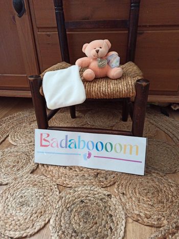 Doudou ours orange doudou et compagnie tbe