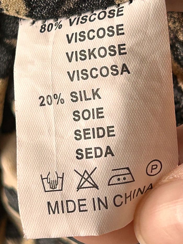 Robe légère léopard Senes M/L - photo numéro 5