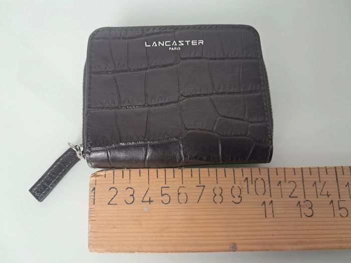 Lancaster portefeuille porte-monnaie en cuir neuf - photo numéro 10