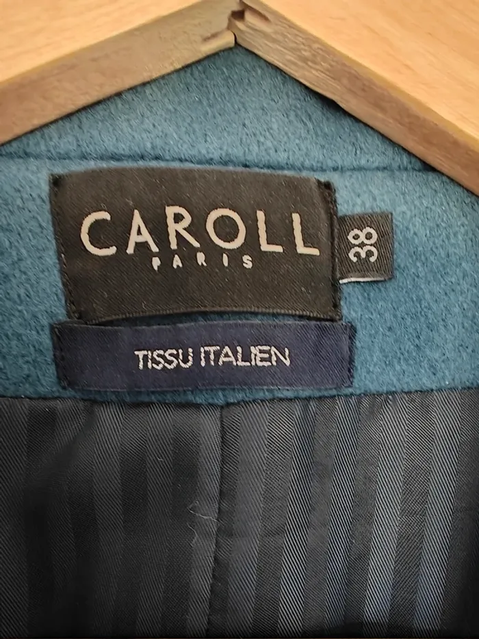 Manteau en laine marque Caroll - photo numéro 3