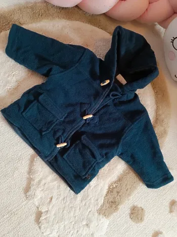 Manteau style duffle-coat 12 mois