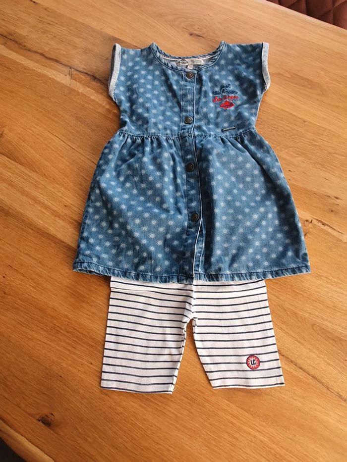 Robe et legging court