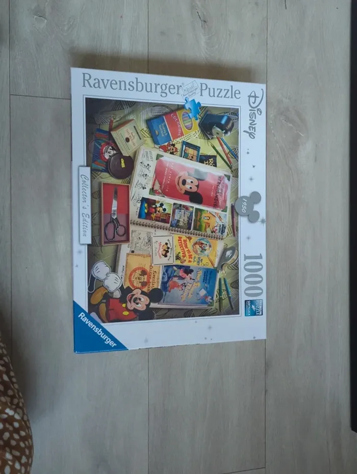 Puzzle 1000 pièces collector's édition Mickey anniversaire - photo numéro 2