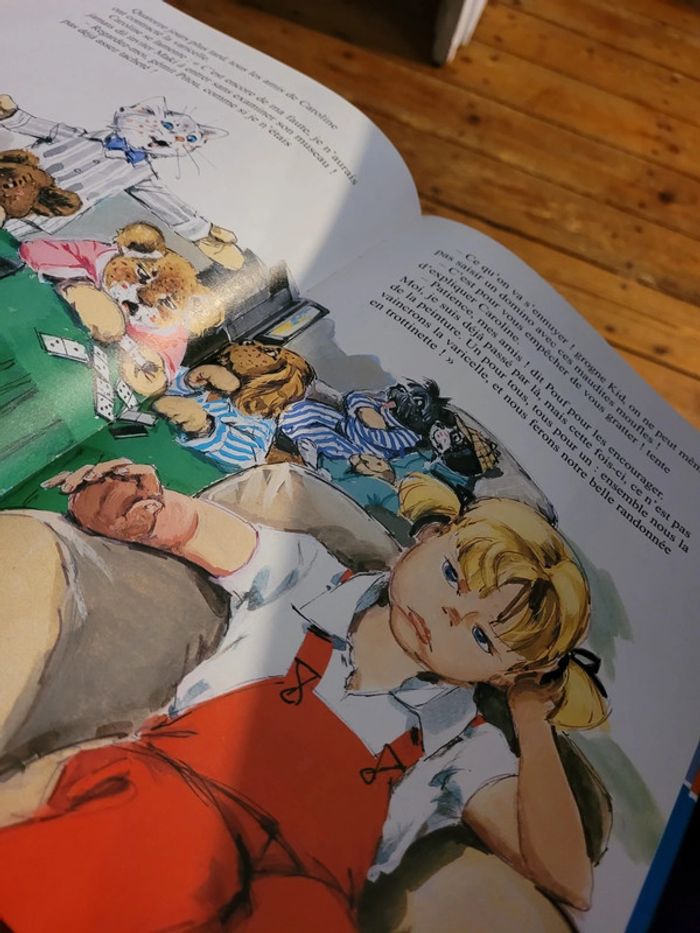 Livre rare Caroline et la Varicelle multicolore Pierre Probst Hachette Jeunesse Album - photo numéro 6