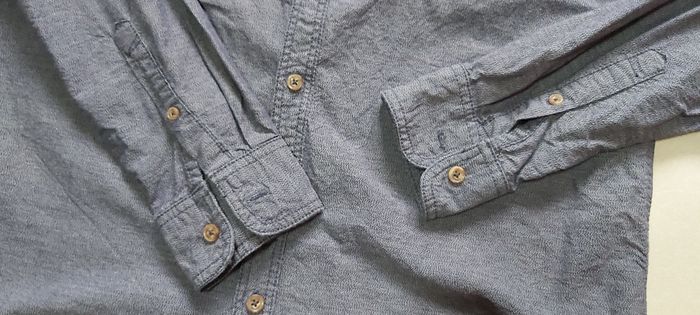 Chemise manche longue coupe droite trappeur M - photo numéro 6