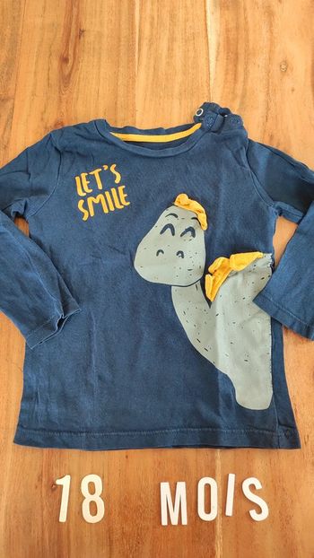 Tee short manches longues